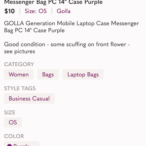 Golla bag - Picture 4 of 6